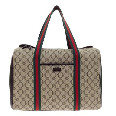 Gucci Pet Carrier GG Canvas Large 